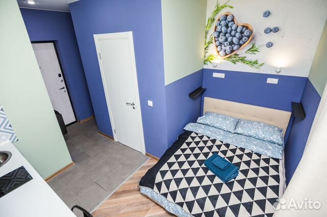 

Квартира-студия, 15 м², 1 кровать
