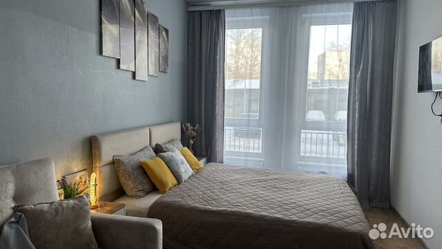 

Квартира-студия, 25 м², 2 кровати