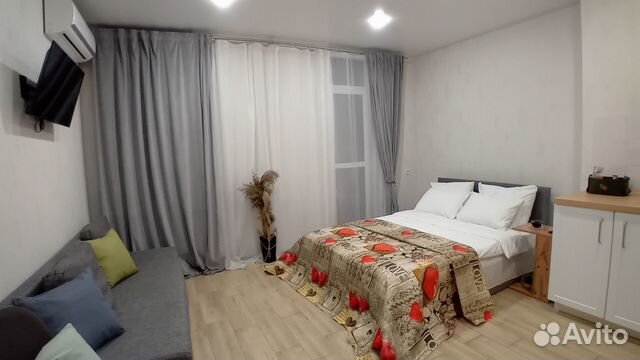 

Квартира-студия, 27 м², 2 кровати