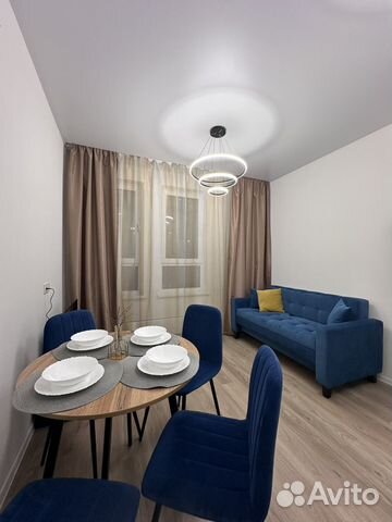 

1-к. квартира, 37 м², 2 кровати