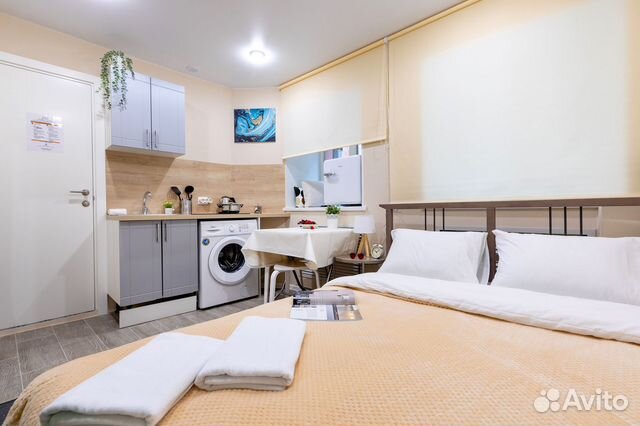 

Квартира-студия в апарт-отеле, 15,5 м², 1 кровать