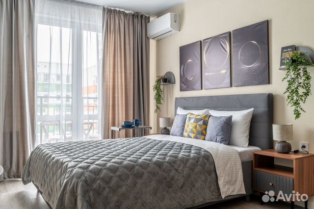 

Квартира-студия, 24,7 м², 2 кровати