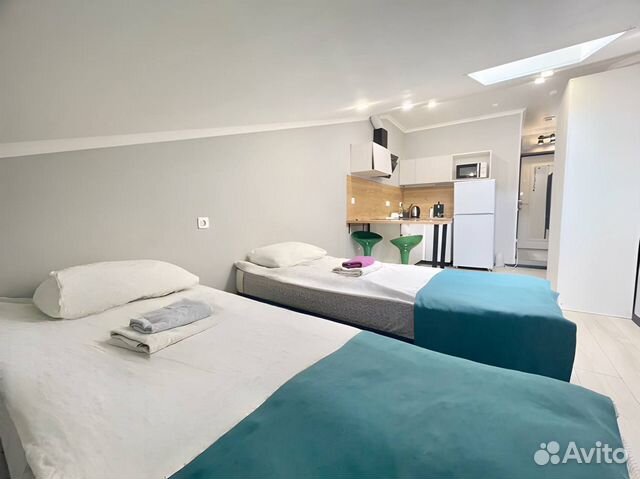

Квартира-студия, 21 м², 4 кровати