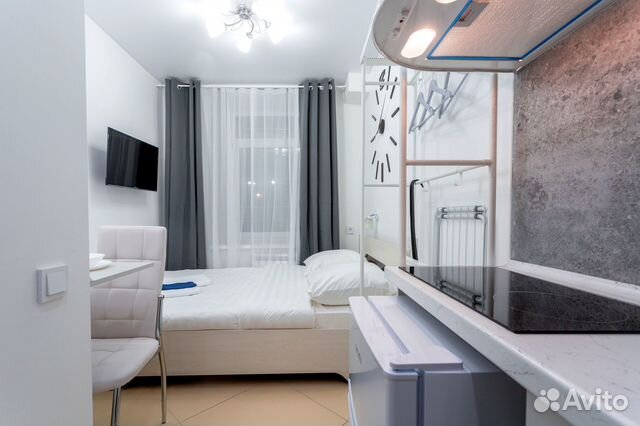 

Квартира-студия в апарт-отеле, 15,1 м², 1 кровать