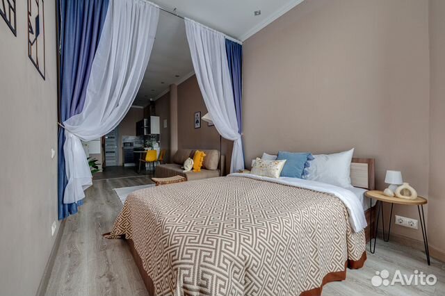 

1-к. квартира, 39 м², 2 кровати