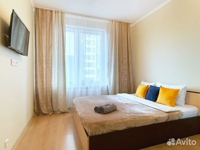 

1-к. квартира, 32 м², 2 кровати