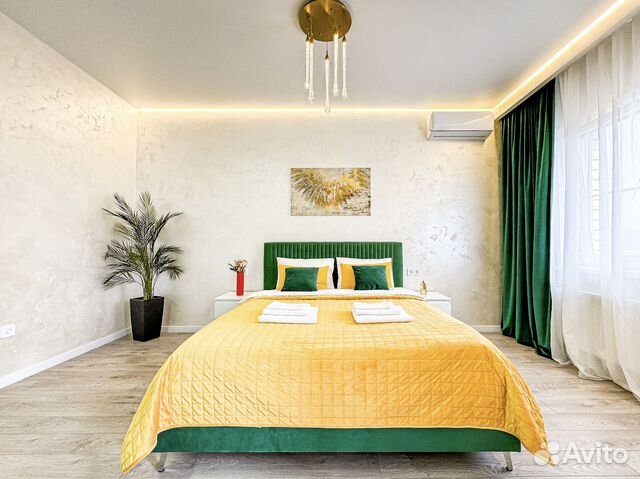

Квартира-студия, 37 м², 1 кровать