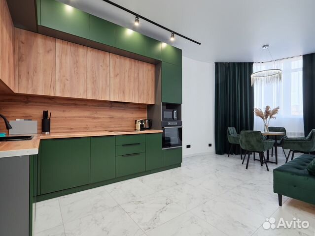 

1-к. квартира, 64 м², 2 кровати