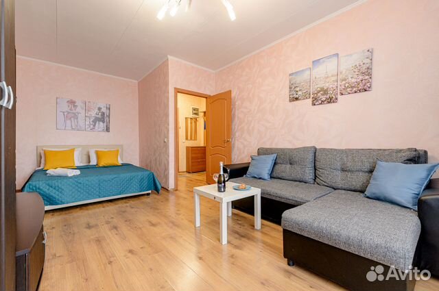 

1-к. квартира, 40 м², 2 кровати