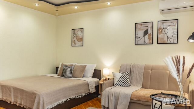 

1-к. квартира, 30 м², 2 кровати