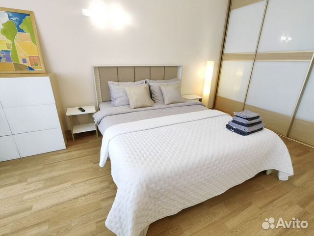 

1-к. квартира, 42 м², 2 кровати