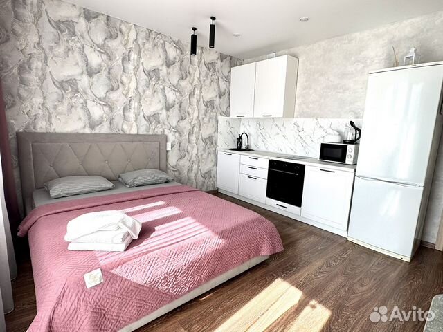 

Квартира-студия, 30 м², 1 кровать