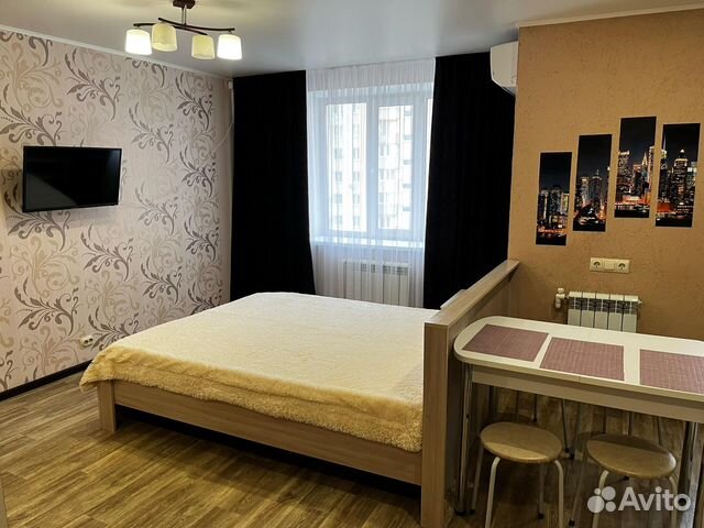 

Квартира-студия, 35 м², 2 кровати