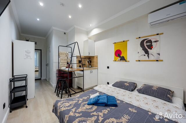 

Квартира-студия, 19 м², 1 кровать
