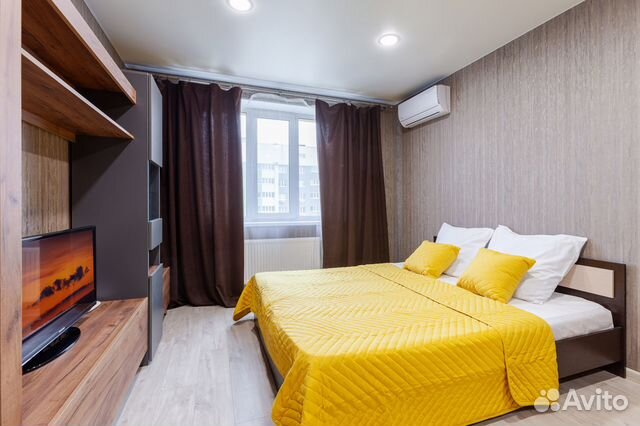 

1-к. квартира, 44 м², 2 кровати
