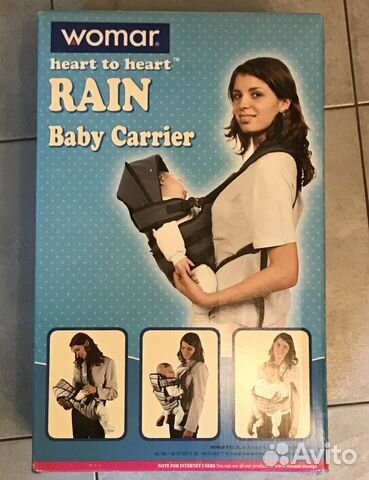 Рюкзак кенгуру универсальный rain вес до 12 кг