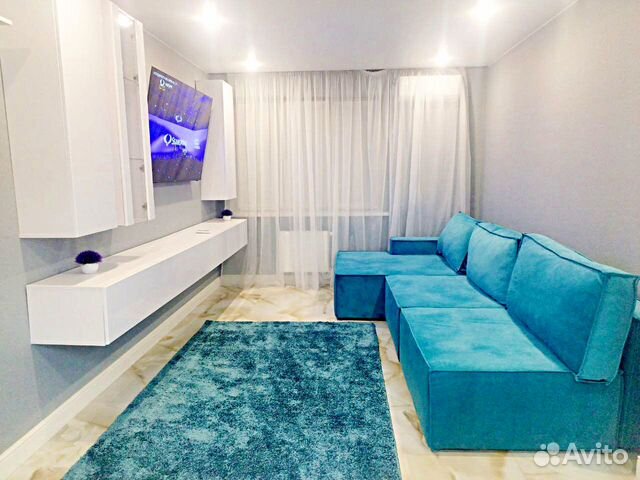 

1-к. квартира, 40 м², 2 кровати