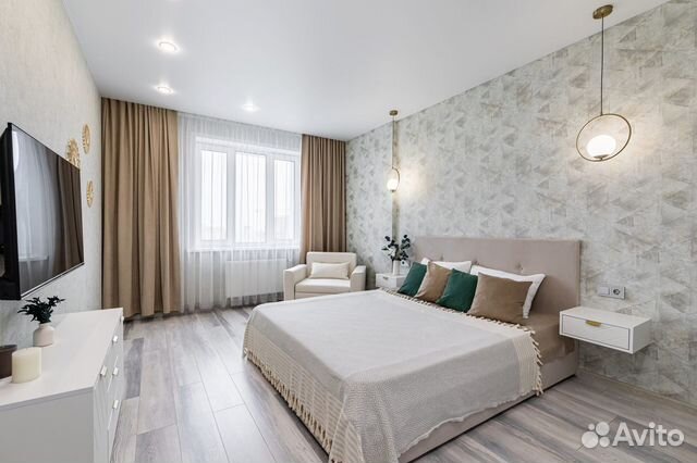 

1-к. квартира, 44,7 м², 2 кровати
