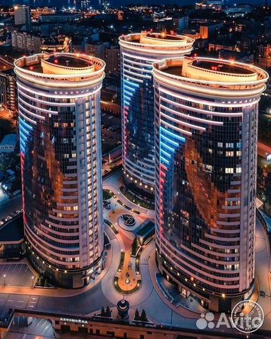 

Квартира-студия, 70 м², 2 кровати