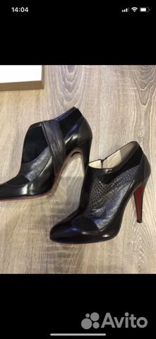 Ботильоны cristian louboutin