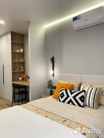

Квартира-студия, 41 м², 2 кровати
