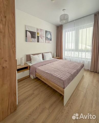 

1-к. квартира, 43 м², 2 кровати