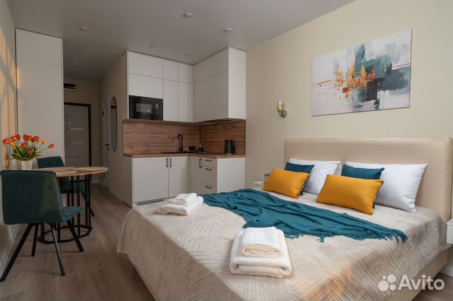 

Квартира-студия, 24 м², 1 кровать