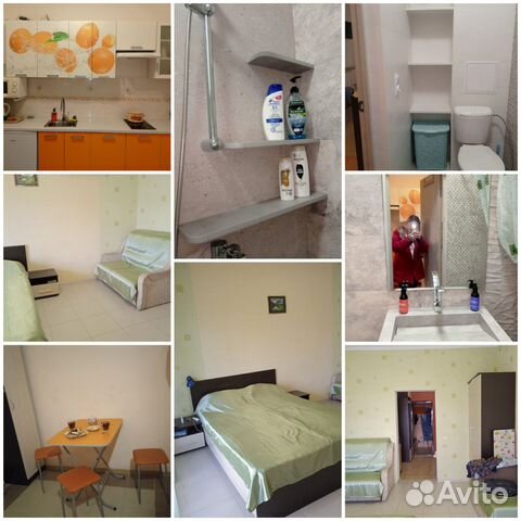 

Квартира-студия, 26 м², 3 кровати
