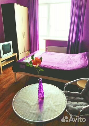 

Квартира-студия, 24 м², 1 кровать