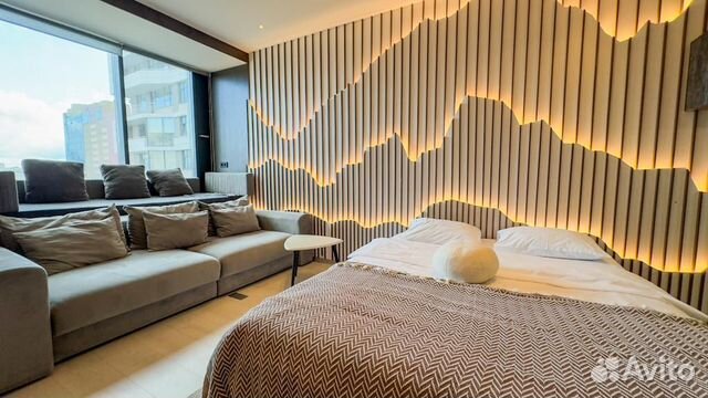 

Квартира-студия, 41 м², 2 кровати