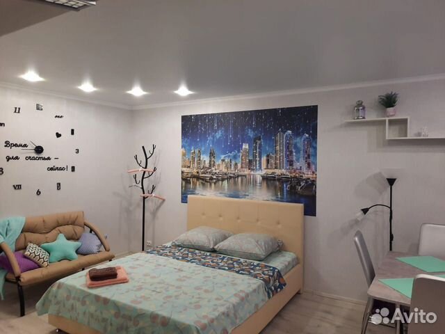 

Квартира-студия, 32 м², 1 кровать