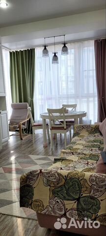 

1-к. квартира, 46 м², 2 кровати
