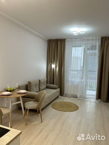 

Квартира-студия, 24 м², 2 кровати