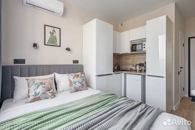 

Квартира-студия, 14 м², 1 кровать