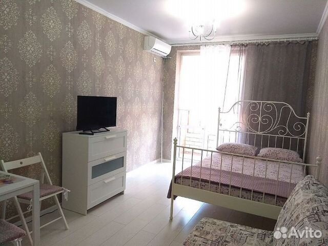 

Квартира-студия, 23 м², 2 кровати