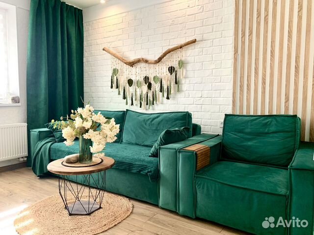 

1-к. квартира, 35 м², 2 кровати