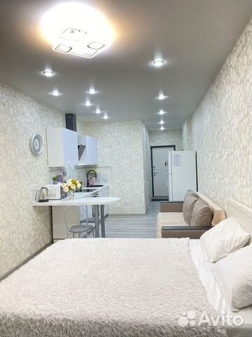 

Квартира-студия, 30 м², 2 кровати
