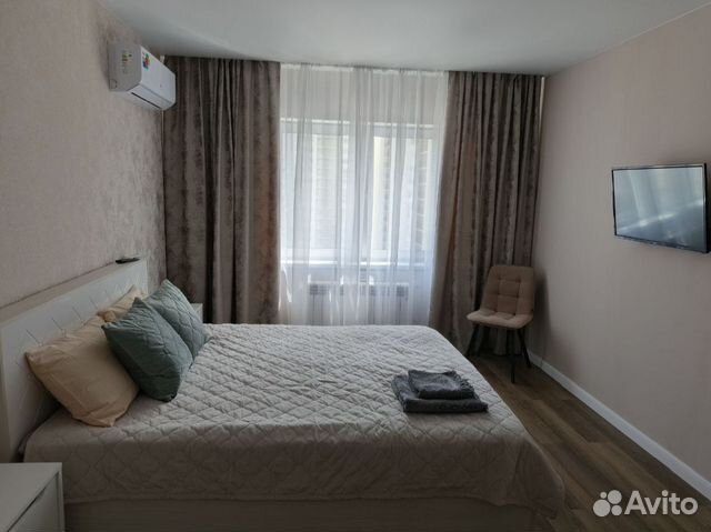 

1-к. квартира, 44 м², 1 кровать