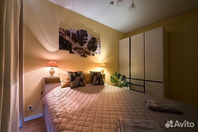 

1-к. квартира, 35 м², 2 кровати