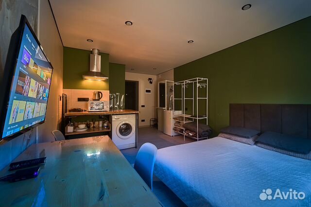 

Квартира-студия, 18 м², 2 кровати