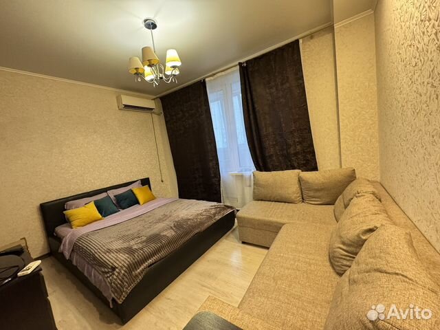 

Квартира-студия, 30 м², 2 кровати