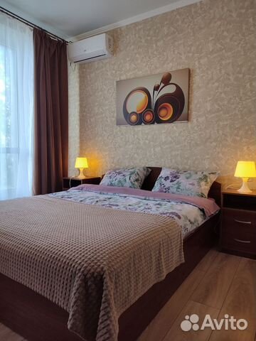 

1-к. квартира, 42 м², 2 кровати