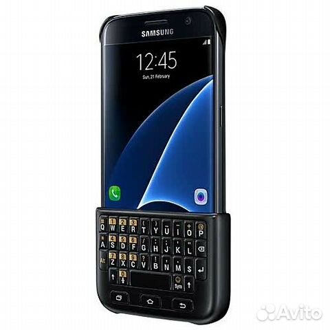 Чехол-клавиатура для Galaxy S7 Keyboard Cover нов