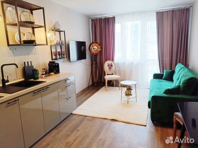 

Квартира-студия, 23 м², 1 кровать