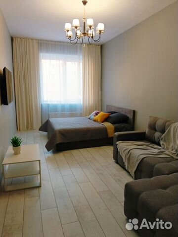 

1-к. квартира, 30 м², 2 кровати