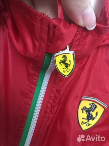 Куртка-ветровка Ferrari Оригинал