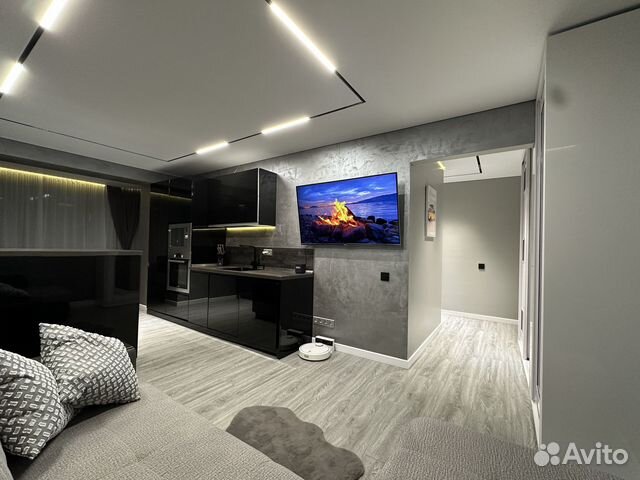 

1-к. квартира, 38 м², 2 кровати