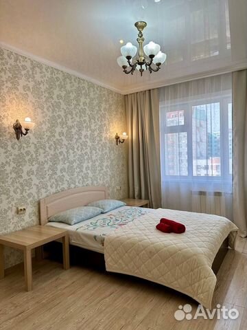 

1-к. квартира, 44 м², 2 кровати