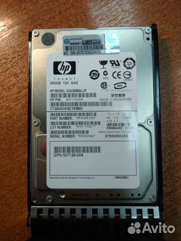 Жесткие диски HP 507119-004/ 518194-002/507127-b21