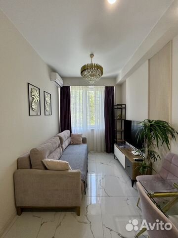 

1-к. квартира, 40 м², 2 кровати